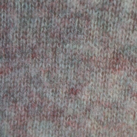 Womens 27 Miles Pink, Multi-Color 100% Cashmere V-Neck Sweater S - Picture 8 of 11